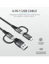 Cablu incarcare Trust Keyla Extra-Strong 4-In-1 USB Cable