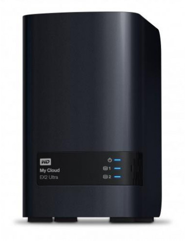 NAS STORAGE COMPACT 2BAY/8TB WDBVBZ0080JCH-EESN
