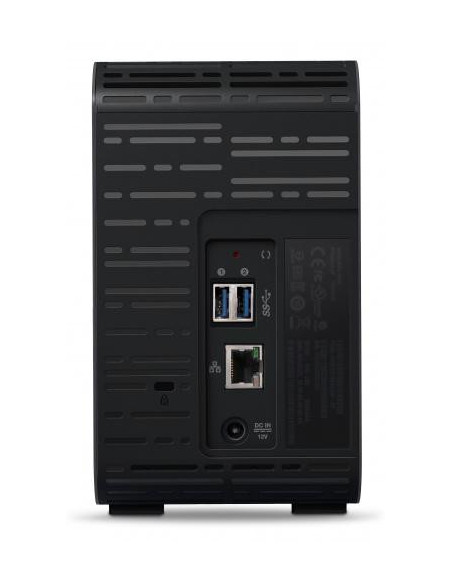 NAS STORAGE COMPACT 2BAY/8TB WDBVBZ0080JCH-EESN