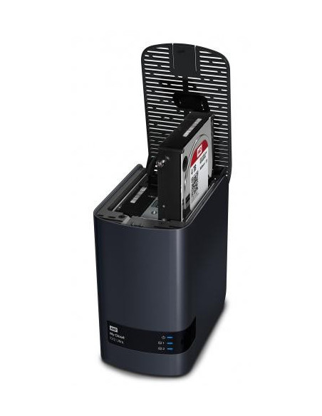 NAS STORAGE COMPACT 2BAY/8TB WDBVBZ0080JCH-EESN