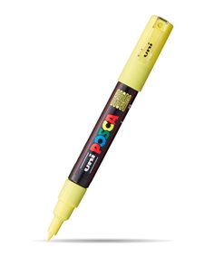Marker UNI Posca PC-1M, varf 0.7 - 1 mm, Sunshine Yellow