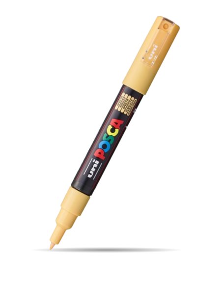 Marker UNI Posca PC-1M, varf 0.7 - 1 mm, Portocaliu Caisa