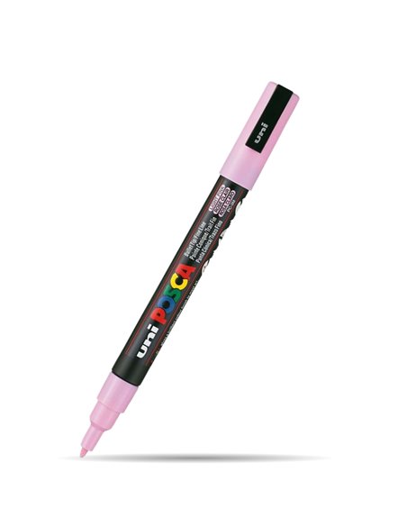 Marker UNI PC-3M Posca 0.9 - 1.3 mm, Roz Deschis