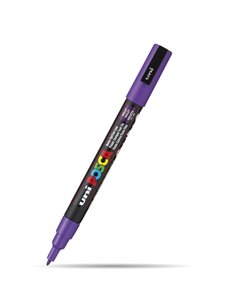 Marker UNI Posca PC-3M, varf 0.9 - 1.3 mm, Violet