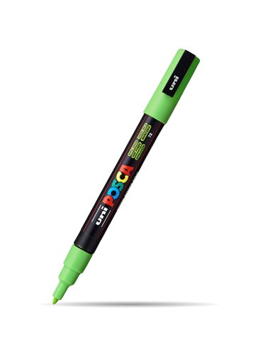 Marker UNI Posca PC-3M, varf 0.9 - 1.3 mm, Verde Mar