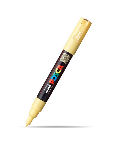 Marker UNI-POSCA PC-1M, 0.7-1 mm, M1452, Galben pai