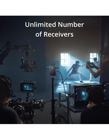 CP.RN.00000319.03,DJI Video Receiver, 1080p/60fps, 6km, Dual-Link SDI, HDMI, Negru
