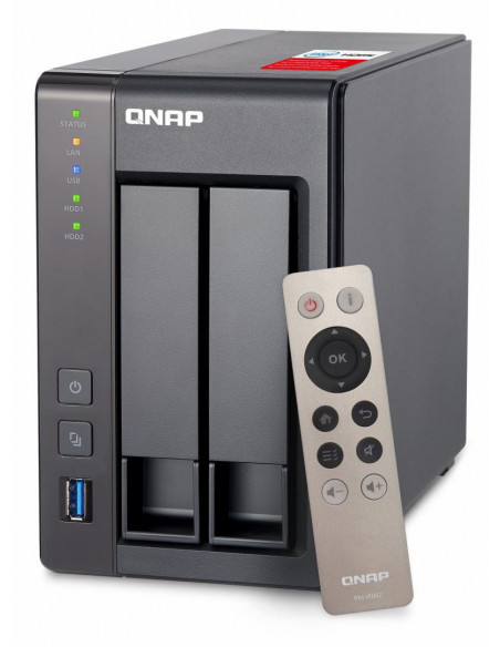 NAS STORAGE TOWER 2BAY 2GB/TS-251+-2G QNAP,TS-251+-2G