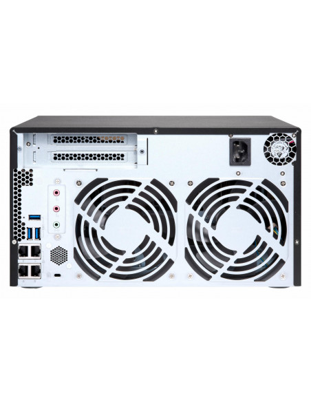 NAS QNAP 873 8-Bay, CPU AMD R series RX-421ND 4-core 2.1 GHz