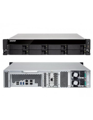 NAS QNAP 863XU 8-Bay, CPU AMD GX-420MC 2.0GHz Quad Core, 4GB