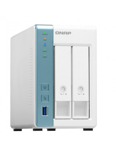 NAS STORAGE TOWER 2BAY/NO HDD TS-231P3-2G QNAP,TS-231P3-2G