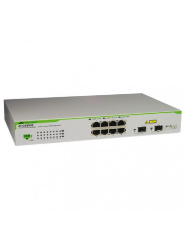 NET SWITCH 8PORT 10/100/1000T/AT-GS950/8-50 ALLIED,AT-GS950/8-50