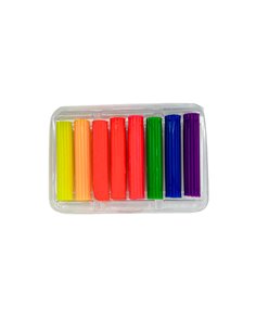 Plastilina Herlitz 9588997, 8 culori/set, Neon 2