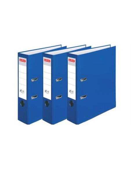 Biblioraft Herlitz 5480405 A4 7.5 cm, Albastru