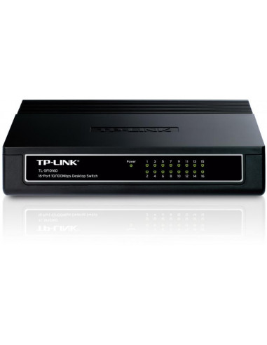 Switch TP-Link TL-SF1016D, 16 port, 10/100 Mbps,TL-SF1016D