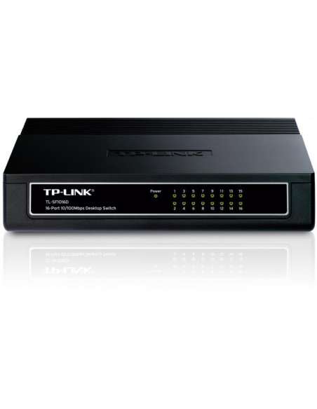 Switch TP-Link TL-SF1016D, 16 port, 10/100 Mbps,TL-SF1016D