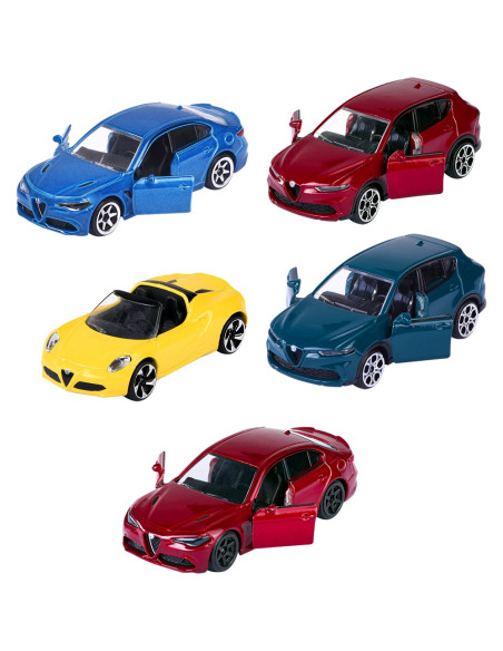 S212053178SII,Set Majorette Alfa Romeo cu 5 masinute