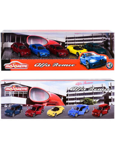 S212053178SII,Set Majorette Alfa Romeo cu 5 masinute