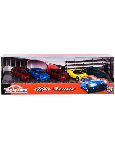 S212053178SII,Set Majorette Alfa Romeo cu 5 masinute