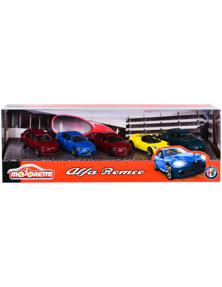 S212053178SII,Set Majorette Alfa Romeo cu 5 masinute