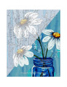 PDP572_5040,Pictura pe numere Flori 40x50 cm PDP572