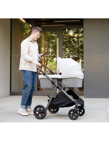 BB-A1219XBOYS000,Joie - Landou Ramble XL Signature, Oyster (pentru carucioarele Finiti, Tourist, Aeria, Parcel, Versatrax, Litet