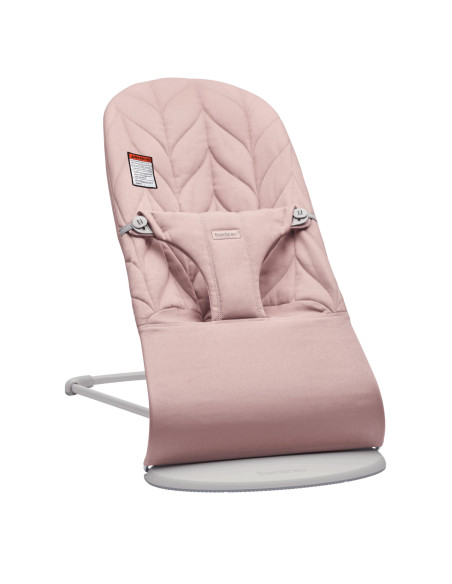 BS-006222A,BabyBjorn - Balansoar Bliss Dusty Pink cu aspect delicat de petala, tesatura matlasata