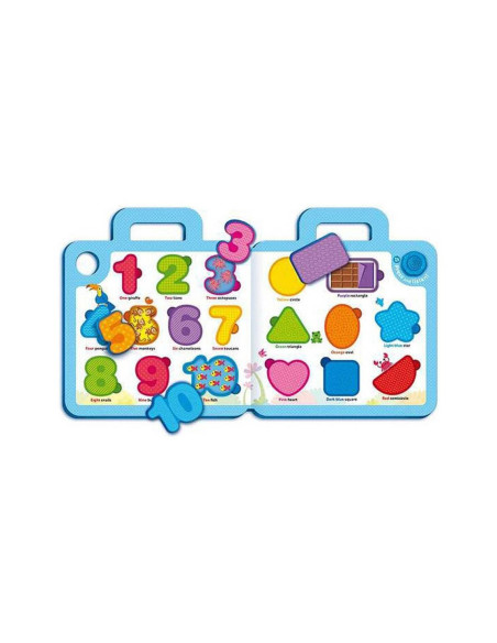 RGRZ6610,Geanta cu sunete - Numere si Forme in limba engleza