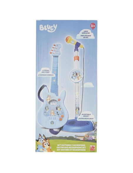 RG2434,Set Chitara si Microfon Bluey