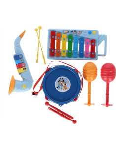 RG2436,Set Xilofon, Tamburina, Saxofon si Maracas Bluey 2