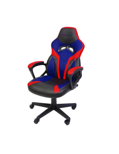 HERO01-BBR,Scaun gaming Inaza Hero negru cu rosu si albastru