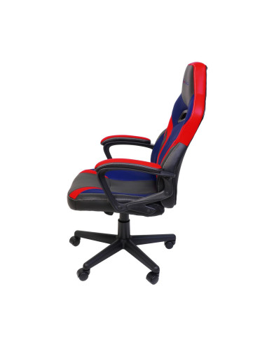 HERO01-BBR,Scaun gaming Inaza Hero negru cu rosu si albastru