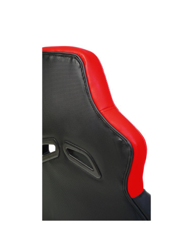 HERO01-BBR,Scaun gaming Inaza Hero negru cu rosu si albastru