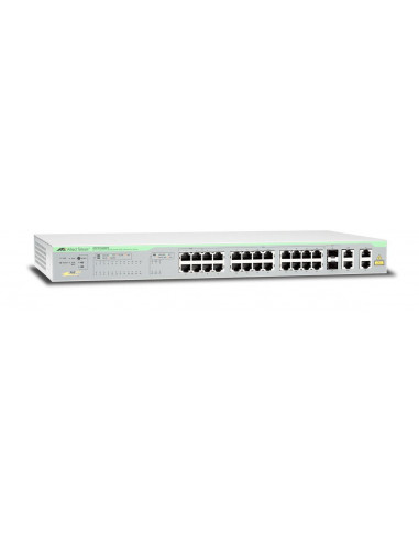 NET SWITCH 24PORT 10/100M TX/WEBSMART AT-FS750/28-50