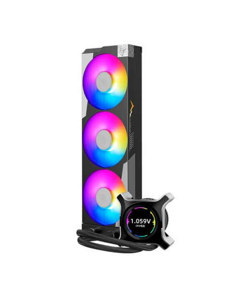 KL-II-360-ARGB-BK,Cooler procesor cu lichd Segotep KL II 360 negru iluminare aRGB