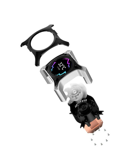 KL-II-360-ARGB-BK,Cooler procesor cu lichd Segotep KL II 360 negru iluminare aRGB