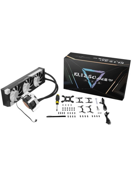KL-II-360-ARGB-BK,Cooler procesor cu lichd Segotep KL II 360 negru iluminare aRGB