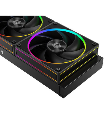 SL360,Cooler procesor cu lichid cu display ID-Cooling SL360 negru iluminare aRGB
