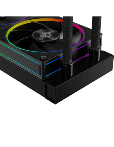 SL360,Cooler procesor cu lichid cu display ID-Cooling SL360 negru iluminare aRGB