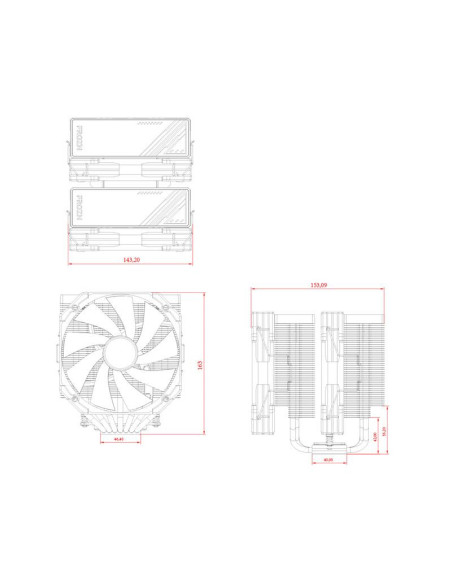 FROZN-A720-BLACK,Cooler procesor ID-Cooling FROZN A720 negru FROZN-A720-BLACK,Cooler procesor ID-Cooling FROZN A720 negru