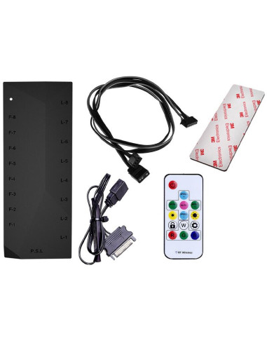 HA-02C,HUB RGB ventilatoare ID-Cooling HA-02C aRGB HA-02C,HUB RGB ventilatoare ID-Cooling HA-02C aRGB
