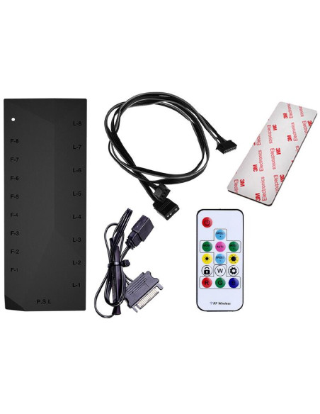 HA-02C,HUB RGB ventilatoare ID-Cooling HA-02C aRGB HA-02C,HUB RGB ventilatoare ID-Cooling HA-02C aRGB