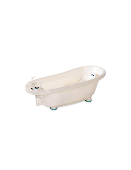 10130790001,Set cadita 88 cm cu termometru, reductor si accesorii, White Blue