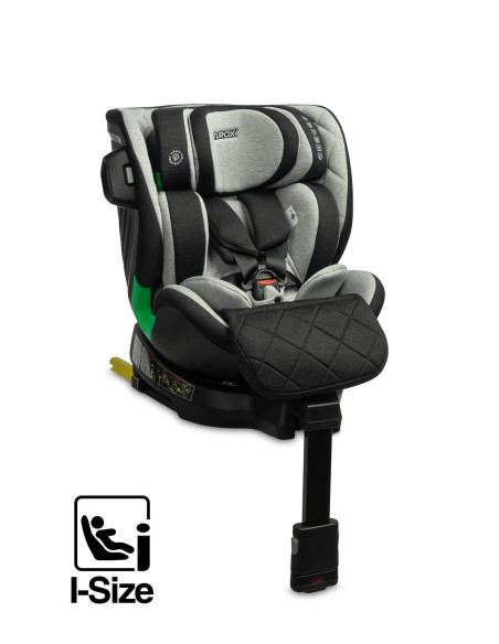 TERO-1981,Scaun auto rotativ 360⁰ Caretero TUROX I-SIZE 40-150 cm Gri TERO-1981,Scaun auto rotativ 360⁰ Caretero TUROX I-SIZE 40-150 cm Gri