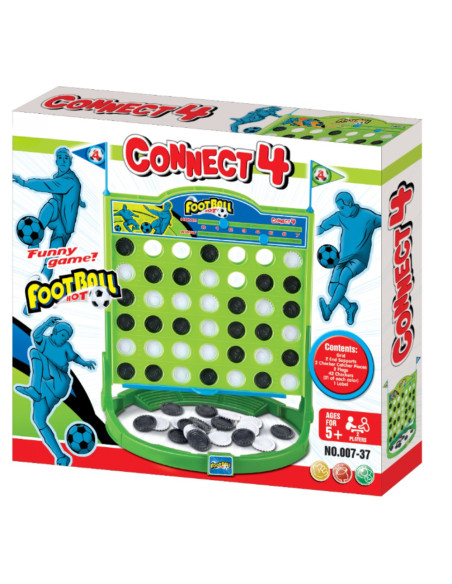 00737,Joc de logica - 4 pe un rand - Fotbal