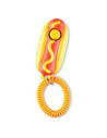 LER9381,Jucarie dresaj caini - Clicker Hot dog