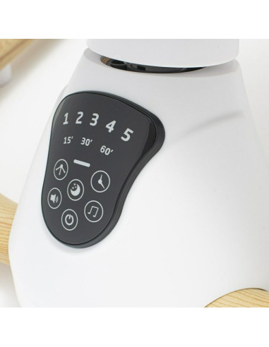 BN-53462,Sezlong balansoar, New Baby, Smart, Pana la 9 kg, Include cronometru si detector de miscare, Cu 5 viteze de leganare, C