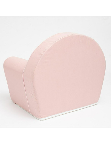 BN-52576,Fotoliu din burete, New Baby, Pinneaple, Pentru copii, 9 luni - 5 ani, Cu Husa detasabila, Pink