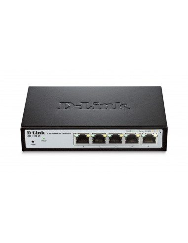 Switch D-Link DGS-1100-05, 5 porturi Gigabit, Capacity 10Gbps