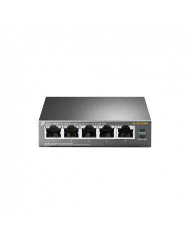 Switch TP-LINK TL-SF1005P, 5 Port, 10/100 Mbps,TL-SF1005P